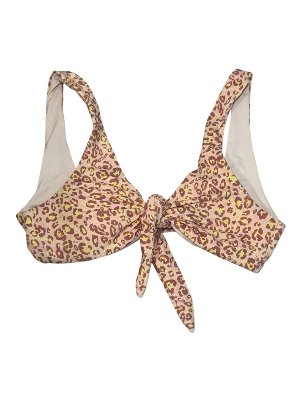 Dippin' Daisy's Pale Pink Swimwear Top with White Label
